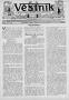 Newspaper: Věstník (West, Tex.), Vol. 23, No. 23, Ed. 1 Wednesday, April 17, 1935