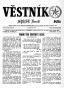 Newspaper: Věstník (West, Tex.), Vol. 63, No. 36, Ed. 1 Wednesday, September 10,…