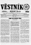 Primary view of Věstník (West, Tex.), Vol. 67, No. 20, Ed. 1 Wednesday, May 16, 1979