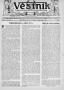 Newspaper: Věstník (West, Tex.), Vol. 31, No. 2, Ed. 1 Wednesday, January 13, 19…