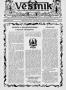 Newspaper: Věstník (West, Tex.), Vol. 35, No. 52, Ed. 1 Wednesday, December 24, …