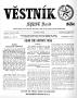 Newspaper: Věstník (West, Tex.), Vol. 58, No. 50, Ed. 1 Wednesday, December 16, …