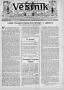 Newspaper: Věstník (West, Tex.), Vol. 26, No. 35, Ed. 1 Wednesday, August 31, 19…