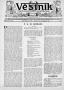 Newspaper: Věstník (West, Tex.), Vol. 30, No. 38, Ed. 1 Wednesday, September 23,…