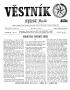 Newspaper: Věstník (West, Tex.), Vol. 60, No. 33, Ed. 1 Wednesday, August 16, 19…