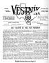Newspaper: Věstník (West, Tex.), Vol. 48, No. 44, Ed. 1 Wednesday, November 9, 1…