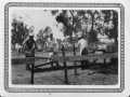 Thumbnail image of item number 1 in: '[Celebration of the opening of the Brazos River Bridge. Food preparation.]'.