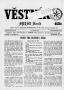 Newspaper: Věstník (West, Tex.), Vol. 62, No. 38, Ed. 1 Wednesday, September 25,…