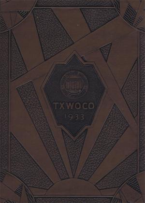 TXWOCO, Yearbook of Texas Woman's College, 1933
