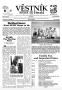 Newspaper: Věstník (Temple, Tex.), Vol. 92, No. 15, Ed. 1 Wednesday, April 14, 2…