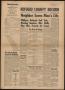 Newspaper: Refugio County Record (Refugio, Tex.), Vol. 12, No. 40, Ed. 1 Monday,…