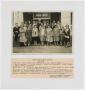 Photograph: [Photograph of Crockett and Houston Schools Faculties, 1929-1930]