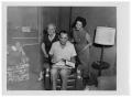 Photograph: [Lyndon Johnson Sitting on a Chair]
