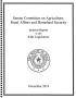 Report: Interim Report to the 84th Texas Legislature: Senate Committee on Agr…