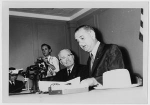 Primary view of object titled '[Harry S. Truman and Lyndon Johnson]'.