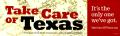 Pamphlet: Take Care of Texas