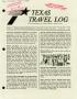 Journal/Magazine/Newsletter: Texas Travel Log, August 1993