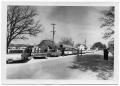 Photograph: [Cars Parked Outside of Saint Barnabas Episcopal Church]