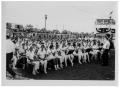 Photograph: [High School Band Performing Outdoors]