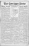 Newspaper: The Corrigan Press (Corrigan, Tex.), Vol. 44, No. 10, Ed. 1 Thursday,…