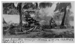 Primary view of object titled 'Bug hunters['] camp [at] Circle Bayou'.