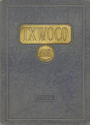 Primary view of object titled 'TXWOCO, Yearbook of Texas Woman's College, 1926'.