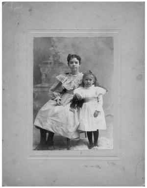 Primary view of object titled '[Portrait of Mary Jane Matthews and Bettie Reynolds]'.