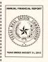 Report: Texas Real Estate Commission Annual Financial Report: 2012