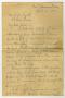Letter: [Letter from Annie H. Legett to K.B. Legett - April 14, 1930]