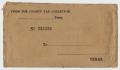 Text: [County Tax Collector Envelope]