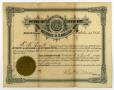 Primary view of [Certificate of Enrollment as Attorney and Counselor of the Texas Supreme Court]