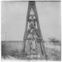 Thumbnail image of item number 1 in: '[Four Children on a Windpump's Ladder]'.