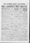 Newspaper: The Lubbock Daily Avalanche (Lubbock, Texas), Vol. 1, No. 274, Ed. 1 …