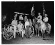 Photograph: [Men with Horses and a Stage Coach at Night]