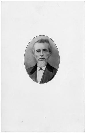 Primary view of object titled '[Oval Portrait of Barber Watkins Reynolds]'.