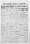 Newspaper: The Lubbock Daily Avalanche (Lubbock, Texas), Vol. 1, No. 270, Ed. 1 …