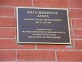 Thumbnail image of item number 1 in: 'Historic Plaque, 1905 Polk County Courthouse Annex'.