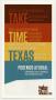 Pamphlet: Take Time Texas