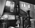Photograph: [Warren-Crowell House, (Entry hall/stair detail)]