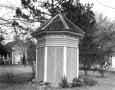 Primary view of [Matthew Cartwright House, (Oblique of gazebo)]