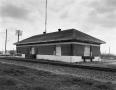 Photograph: [Railroad Building, (Northwest elevation)]