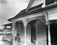 Primary view of [S.E. Wilkins House, (Porch detail)]
