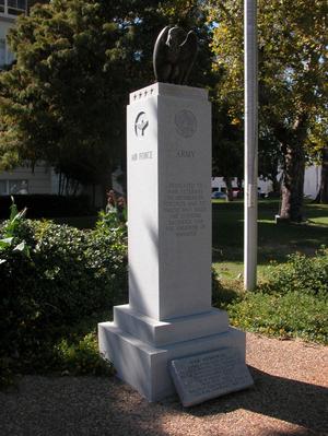 Primary view of object titled 'War Memorial, Henderson County'.