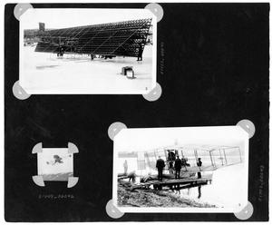 Primary view of object titled '[Album Page with Three Photographs]'.