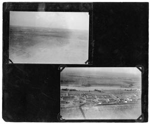 Primary view of object titled '[Aerial View of Road Near Love Field : General View of "Flyin' Frolic"]'.