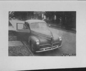 Primary view of object titled '[1941 Studebaker car]'.