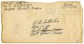 Thumbnail image of item number 3 in: '[Letter by James Sutherlin to his parents, "Waneta" and uncle - 07/21/1943]'.