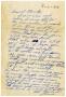 Primary view of [Letter by James Sutherlin to his family - 09/06/43]