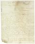 Thumbnail image of item number 1 in: '[Letter from Manuel to Veramendi, September 30, 1829]'.