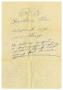 Thumbnail image of item number 2 in: '[Letter by James Sutherlin to his parents -- 1943-1944]'.